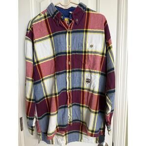 ZIZA Men’s Large Vintage Flannel 80s-90s